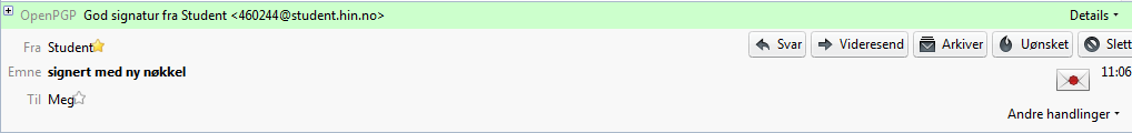Signert epost